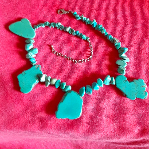 Turquoise Chunky Necklace